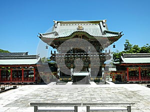 The Koyomon Gate of Kosanji Temple (è€•ä¸‰å¯ºå­é¤Šé–€) in Ikuchi-jima Island, Onomichi, JAPAN